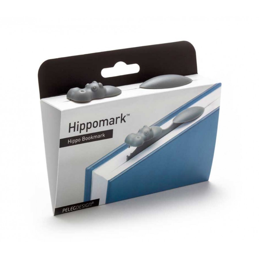 γραφειο - gadgets - Σελιδοδείκτης Ιπποπόταμος Hippomark Bookmark Peleg Design PE450 Gadgets